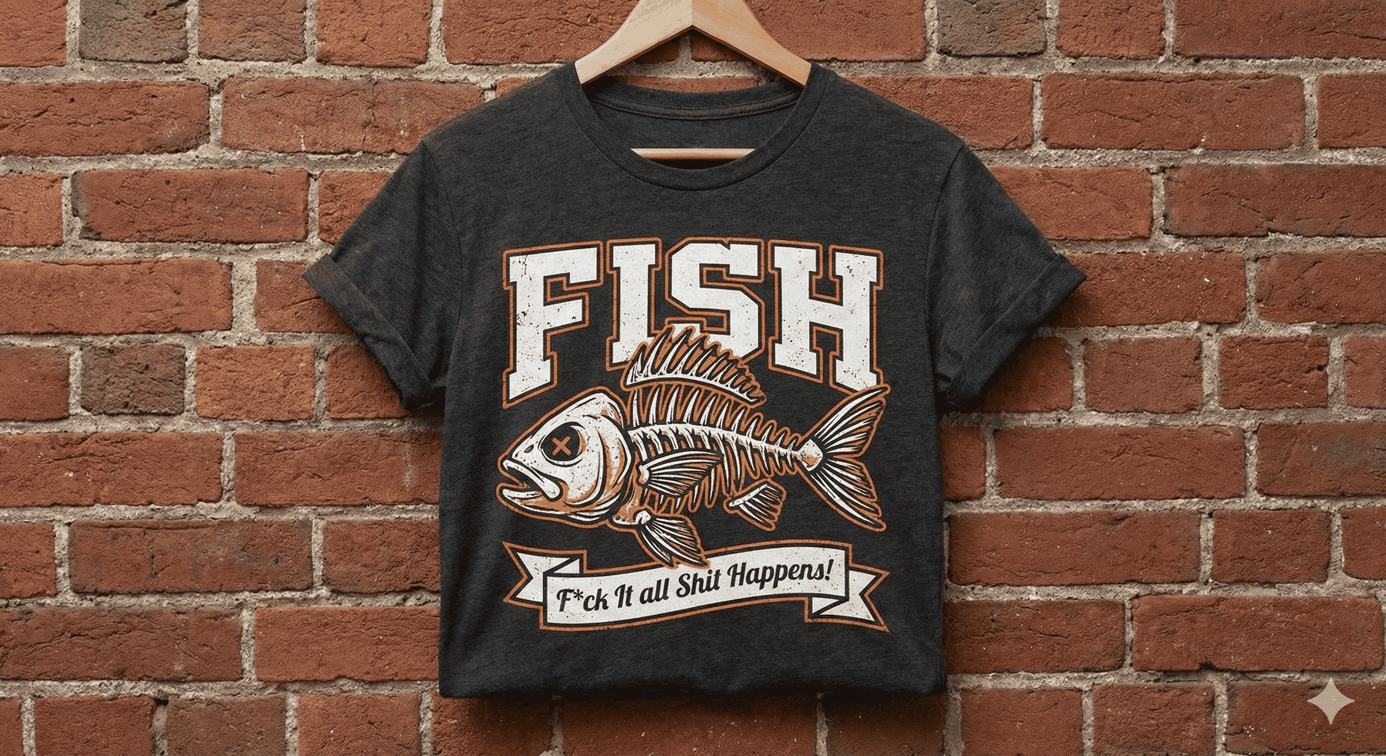 Heavyweight Fish Graphic Tee
